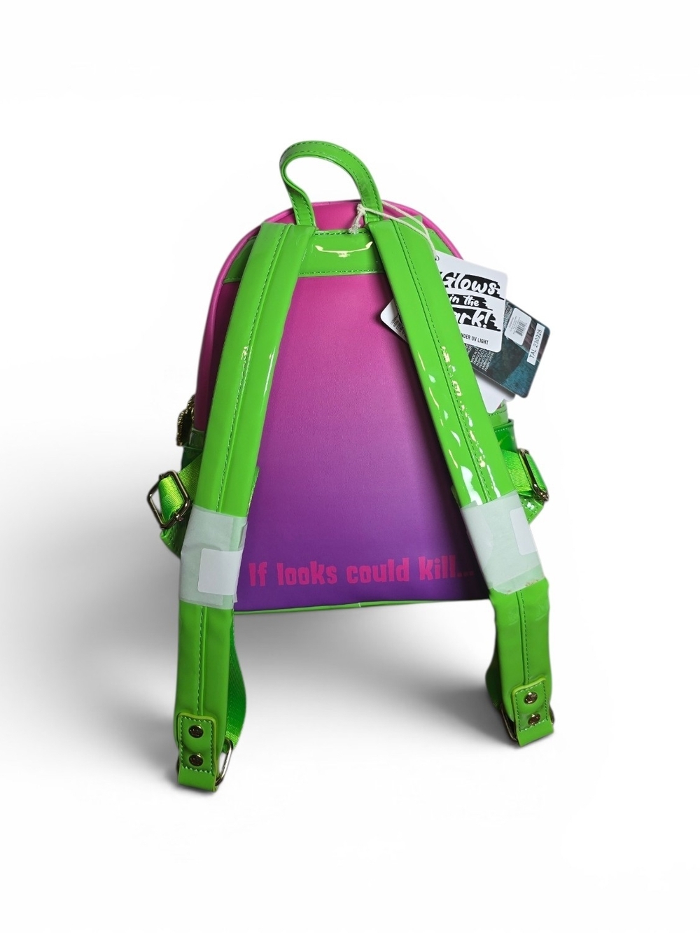Loungefly Goosebumps Haunted Mask Glow in the Dark Mini Backpack NWT - Picture 5 of 7